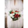 Букет невесты из роз и эустом №20