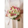 Букет невесты из роз и эустом №17